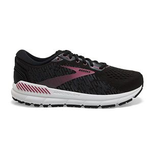 Brooks Addiction GTS 15 Yol Koşu Ayakkabısı Kadın Siyah Pembe Beyaz | Turkey-380971