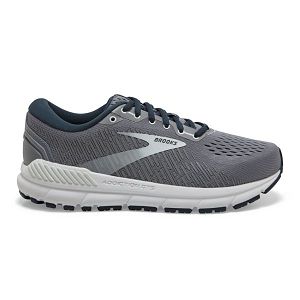 Brooks Addiction GTS 15 Yol Koşu Ayakkabısı Kadın Gri Lacivert Beyaz | Turkey-581407