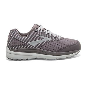 Brooks Addiction Walker Süet Yürüyüş Ayakkabısı Kadın Gri Beyaz | Turkey-975680