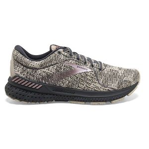 Brooks Adrenaline GTS 21 Yol Koşu Ayakkabısı Kadın Gri Bej Rengi Pembe | Turkey-648390