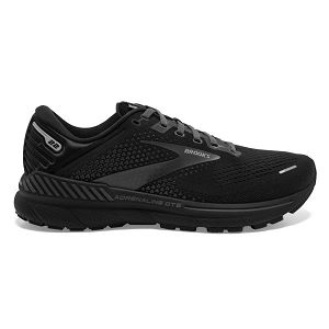 Brooks Adrenaline GTS 22 Yol Koşu Ayakkabısı Erkek Siyah Gri | Turkey-506723