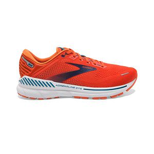 Brooks Adrenaline GTS 22 Yol Koşu Ayakkabısı Erkek Turuncu Mavi Beyaz | Turkey-653971