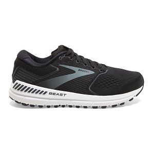 Brooks Beast 20 Yol Koşu Ayakkabısı Erkek Siyah Gri Beyaz | Turkey-189402