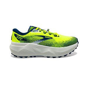 Brooks Caldera 6 Patika Koşu Ayakkabısı Erkek Sarı Yeşil Beyaz | Turkey-650789