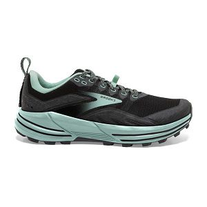 Brooks Cascadia 16 Patika Koşu Ayakkabısı Kadın Siyah Yeşil | Turkey-602439