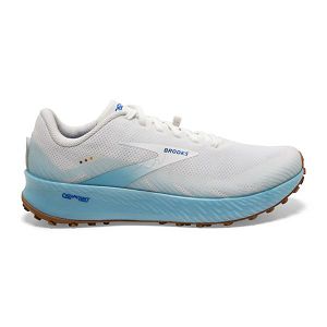 Brooks Catamount Patika Koşu Ayakkabısı Kadın Beyaz Mavi Kahverengi | Turkey-953162