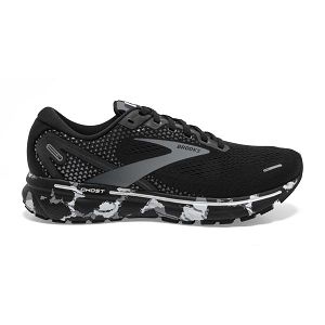 Brooks Ghost 14 Yol Koşu Ayakkabısı Erkek Siyah Gri Beyaz | Turkey-412906