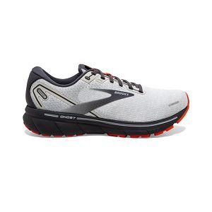 Brooks Ghost 14 Yol Koşu Ayakkabısı Erkek Gri Siyah Turuncu | Turkey-740651