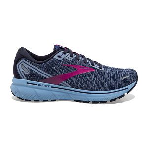 Brooks Ghost 14 Yol Koşu Ayakkabısı Kadın Mavi Kırmızı | Turkey-128460