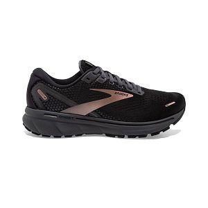 Brooks Ghost 14 Yol Koşu Ayakkabısı Kadın Siyah Altın | Turkey-476318