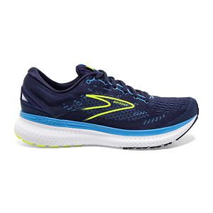 Brooks Glycerin 19 Yol Koşu Ayakkabısı Erkek Lacivert Mavi Sarı | Turkey-247953