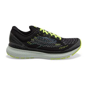 Brooks Glycerin 19 Yol Koşu Ayakkabısı Kadın Siyah Sarı Gri | Turkey-796023