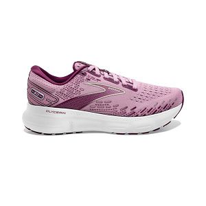 Brooks Glycerin 20 Yol Koşu Ayakkabısı Kadın Pembe Beyaz | Turkey-928305