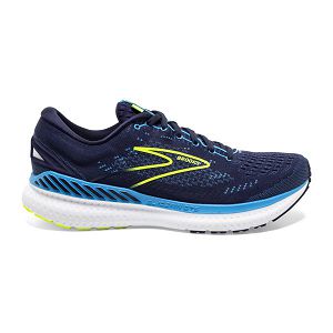 Brooks Glycerin GTS 19 Yol Koşu Ayakkabısı Erkek Lacivert Mavi Sarı | Turkey-138259