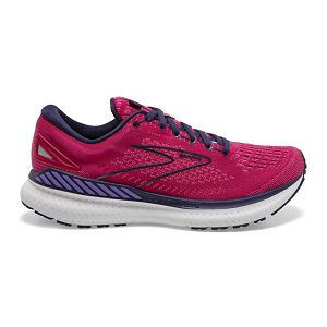 Brooks Glycerin GTS 19 Yol Koşu Ayakkabısı Kadın Kırmızı Mor Beyaz | Turkey-356470