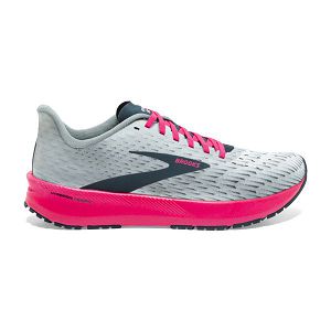 Brooks Hyperion Tempo Yol Koşu Ayakkabısı Kadın Gri Lacivert Pembe | Turkey-158730