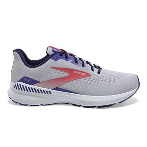 Brooks Launch GTS 8 Yol Koşu Ayakkabısı Kadın Gri Mor Mercan | Turkey-257918