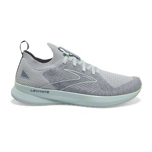 Brooks Levitate StealthFit 5 Yol Koşu Ayakkabısı Kadın Gri Yeşil | Turkey-152847