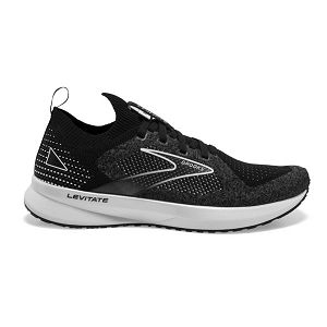 Brooks Levitate StealthFit 5 Yol Koşu Ayakkabısı Kadın Siyah Gri Beyaz | Turkey-416503