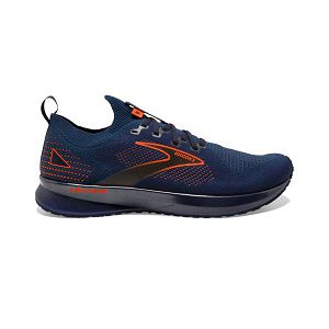 Brooks Levitate StealthFit 5 Yol Koşu Ayakkabısı Erkek Lacivert Turuncu | Turkey-738150