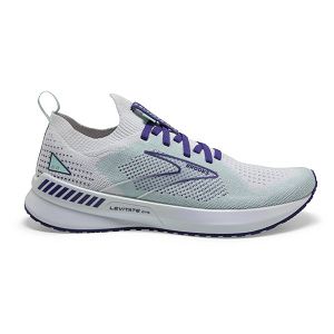 Brooks Levitate StealthFit GTS 5 Yol Koşu Ayakkabısı Kadın Beyaz Lacivert Mavi | Turkey-705631