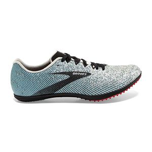 Brooks Mach 19 Spikeless Yarış Ayakkabısı Erkek Gri Siyah Mavi | Turkey-576213