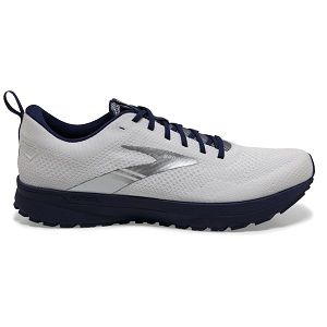 Brooks Revel 5 Yol Koşu Ayakkabısı Erkek Beyaz Mavi | Turkey-768301