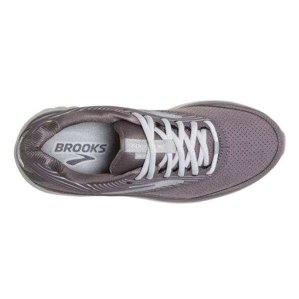 Brooks Addiction Walker Süet Yürüyüş Ayakkabısı Kadın Gri Beyaz | Turkey-975680