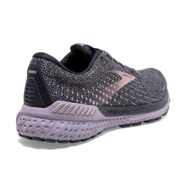 Brooks Adrenaline GTS 21 Yol Koşu Ayakkabısı Kadın Gri Mor | Turkey-329604