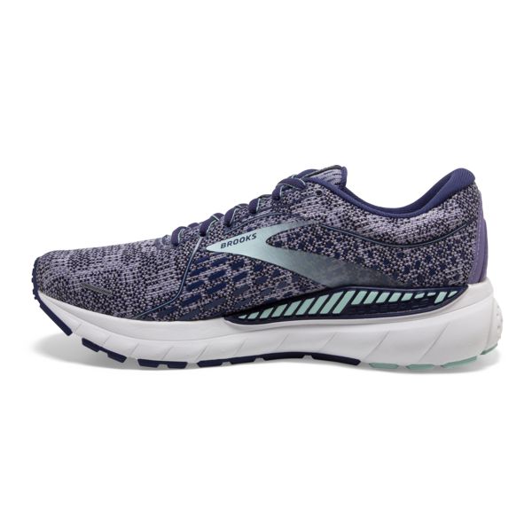 Brooks Adrenaline GTS 21 Yol Koşu Ayakkabısı Kadın Mor Mavi Beyaz | Turkey-658143