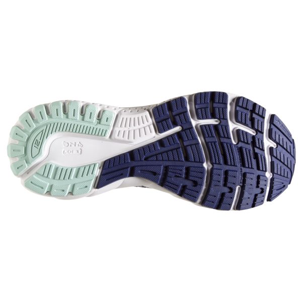 Brooks Adrenaline GTS 21 Yol Koşu Ayakkabısı Kadın Mor Mavi Beyaz | Turkey-658143