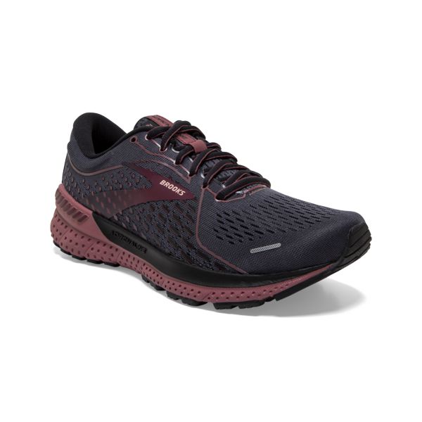 Brooks Adrenaline GTS 21 Yol Koşu Ayakkabısı Kadın Siyah Kahverengi | Turkey-694231