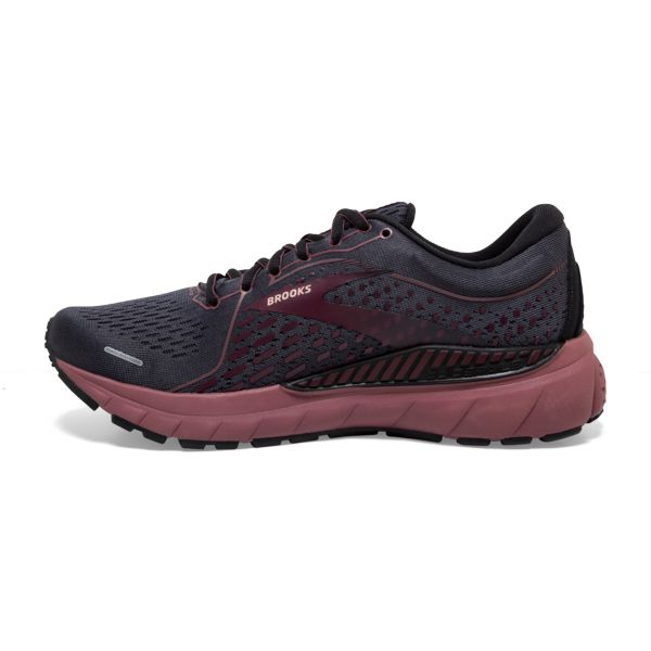 Brooks Adrenaline GTS 21 Yol Koşu Ayakkabısı Kadın Siyah Kahverengi | Turkey-694231