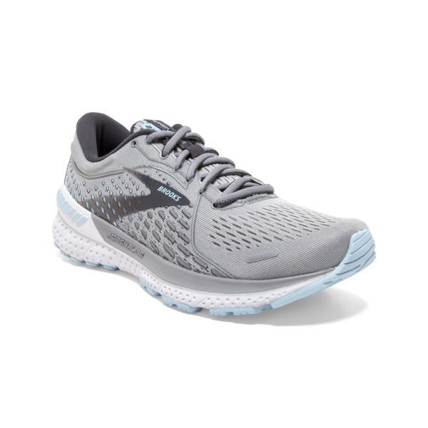 Brooks Adrenaline GTS 21 Yol Koşu Ayakkabısı Kadın Gri Mavi | Turkey-819243