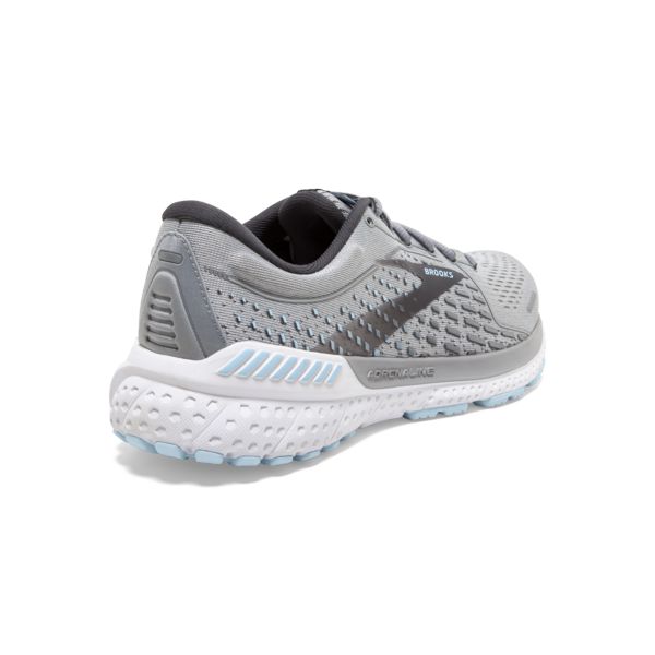 Brooks Adrenaline GTS 21 Yol Koşu Ayakkabısı Kadın Gri Mavi | Turkey-819243