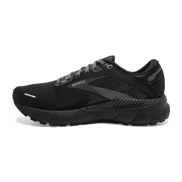 Brooks Adrenaline GTS 22 Yol Koşu Ayakkabısı Kadın Siyah Gri | Turkey-169248