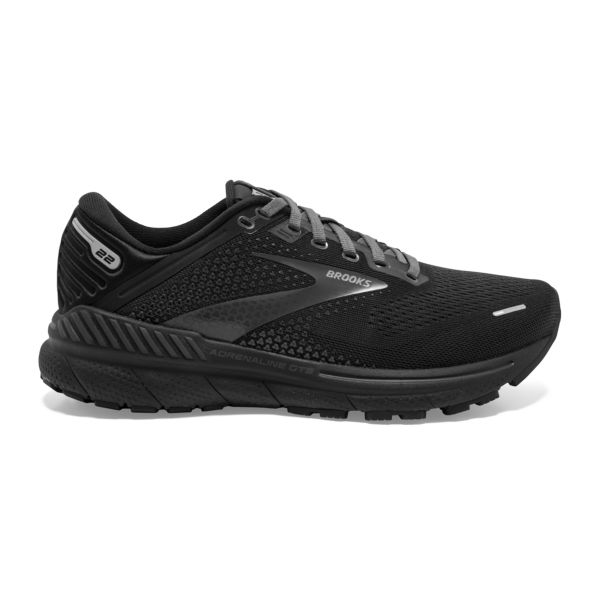 Brooks Adrenaline GTS 22 Yol Koşu Ayakkabısı Kadın Siyah Gri | Turkey-169248