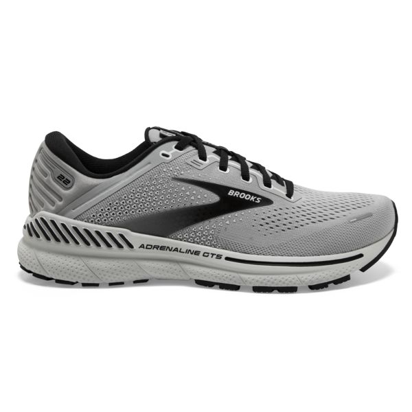 Brooks Adrenaline GTS 22 Yol Koşu Ayakkabısı Erkek Gri Siyah | Turkey-218706