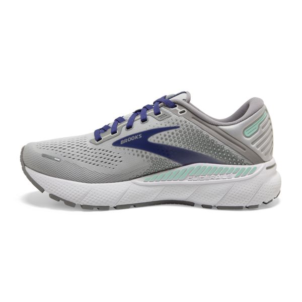 Brooks Adrenaline GTS 22 Yol Koşu Ayakkabısı Kadın Gri Mavi Yeşil | Turkey-31872