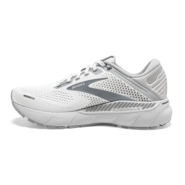 Brooks Adrenaline GTS 22 Yol Koşu Ayakkabısı Kadın Beyaz Gri | Turkey-381956