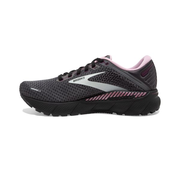 Brooks Adrenaline GTS 22 Yol Koşu Ayakkabısı Kadın Gri Pembe Beyaz | Turkey-451693