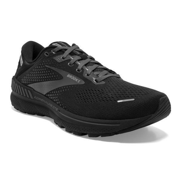 Brooks Adrenaline GTS 22 Yol Koşu Ayakkabısı Erkek Siyah Gri | Turkey-506723