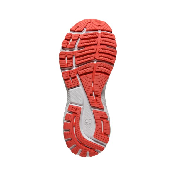 Brooks Adrenaline GTS 22 Yol Koşu Ayakkabısı Kadın Turuncu Yeşil Beyaz | Turkey-603958