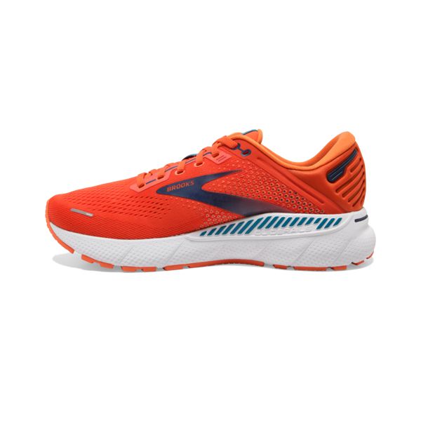 Brooks Adrenaline GTS 22 Yol Koşu Ayakkabısı Erkek Turuncu Mavi Beyaz | Turkey-653971