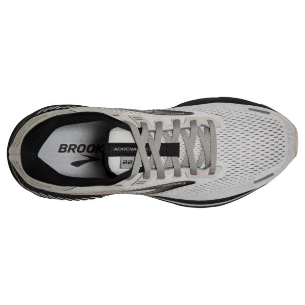 Brooks Adrenaline GTS 22 Yol Koşu Ayakkabısı Kadın Gri Pembe Siyah | Turkey-715689