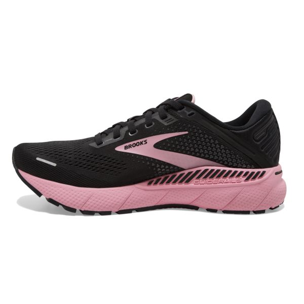 Brooks Adrenaline GTS 22 Yol Koşu Ayakkabısı Kadın Siyah Mercan | Turkey-740389