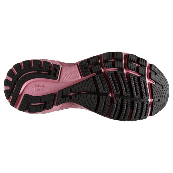 Brooks Adrenaline GTS 22 Yol Koşu Ayakkabısı Kadın Siyah Mercan | Turkey-740389