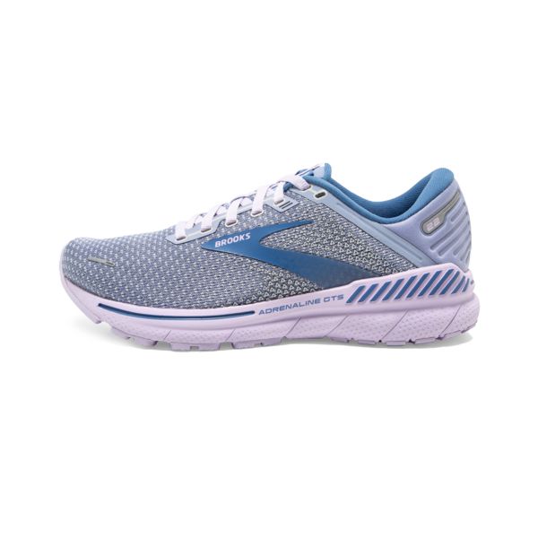 Brooks Adrenaline GTS 22 Yol Koşu Ayakkabısı Kadın Mor Mavi | Turkey-82371