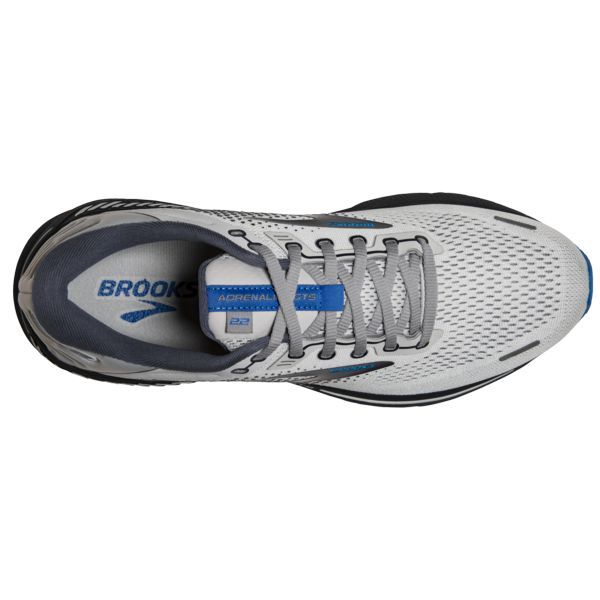 Brooks Adrenaline GTS 22 Yol Koşu Ayakkabısı Erkek Gri Mavi Siyah | Turkey-946327