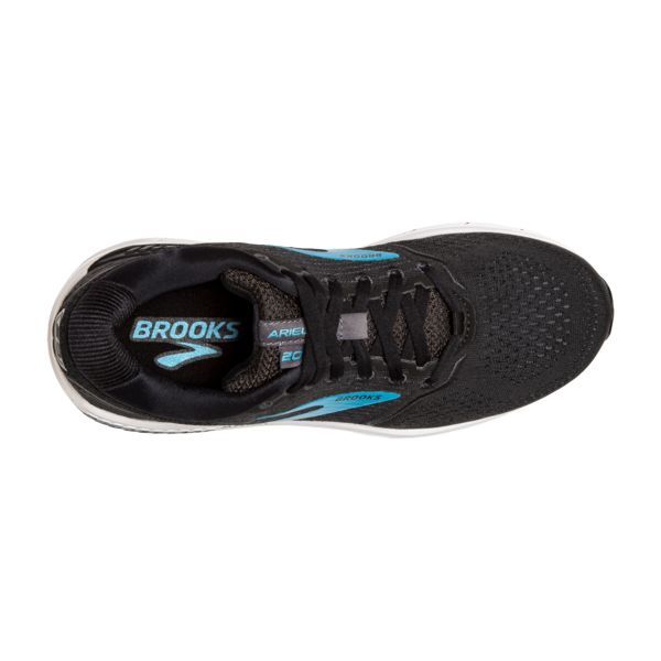 Brooks Ariel 20 Yol Koşu Ayakkabısı Kadın Siyah Mavi Beyaz | Turkey-243798